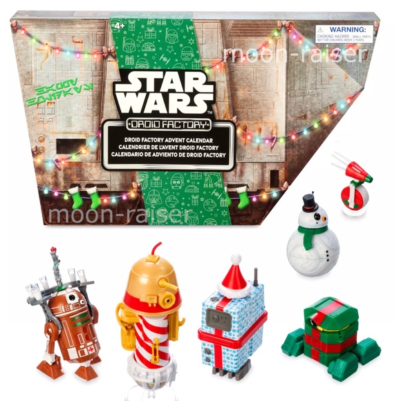 Star Wars Droid Depot Factory Christmas Advent Calendar 6 Droids 2024 - NEW - Picture 1 of 3
